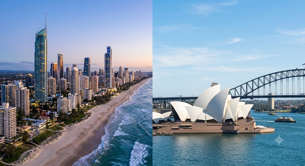 Gold Coast Fun + Sydney Combo